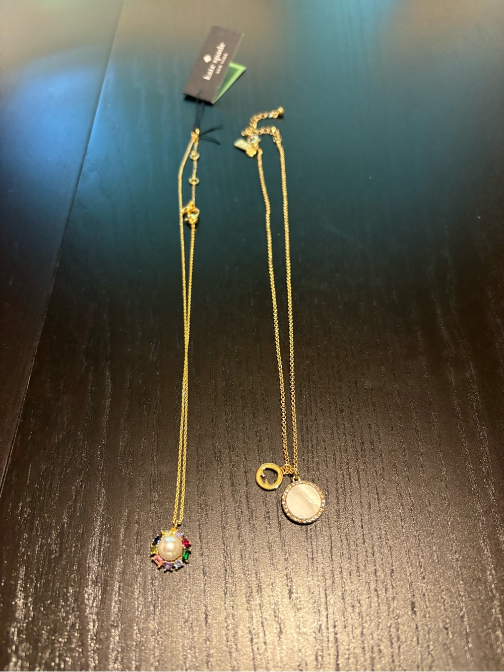 kate spade jewelry. 2 necklaces, 3 bracelets, and 5 pairs of earrings! Some new! - Picture 2 of 6
